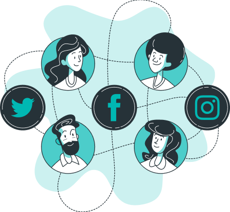 Social Media Illustration